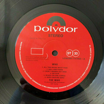 Disque vinyle The Who - Who (LP) - 2