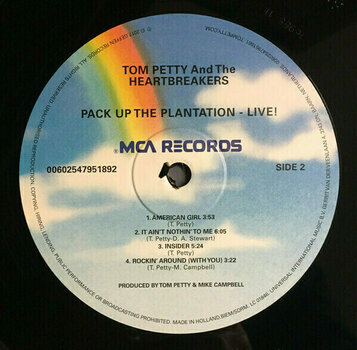 Disco de vinil Tom Petty - Pack Up The Plantation: Live (2 LP) - 4