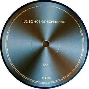 Disc de vinil U2 - Songs Of Experience (Blue Coloured Vinyl) (2 LP) - 3
