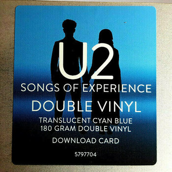 Vinyl Record U2 - Songs Of Experience (Blue Coloured Vinyl) (2 LP) - 7