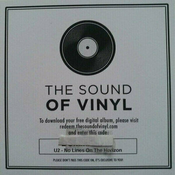 Disque vinyle U2 - No Line On The Horizon (Clear Vinyl) (2 LP) - 12