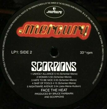 Vinyl Record Scorpions - Face The Heat (2 LP) - 5