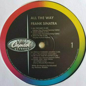 Vinylskiva Frank Sinatra - All The Way (LP) - 3