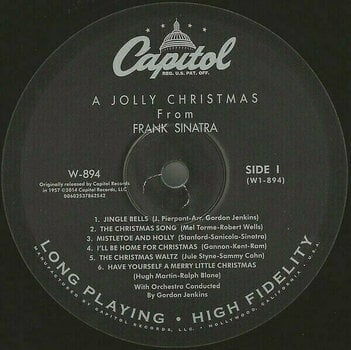 Schallplatte Frank Sinatra - A Jolly Christmas From Frank Sinatra (LP) - 2