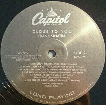 Disque vinyle Frank Sinatra - Close To You (LP) - 4