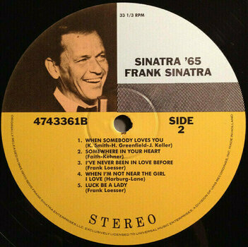 Disque vinyle Frank Sinatra - Sinatra 65 (LP) - 4