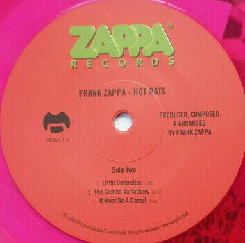 Vinyl Record Frank Zappa - The Hot Rats (Limited Edition) (LP) - 6