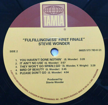 LP Stevie Wonder - Fulfillingness' First (LP) - 8