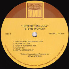 Disco de vinil Stevie Wonder - Hotter Than July (LP) - 7