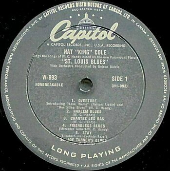 Vinyl Record Nat King Cole - St. Louis Blues (2 LP) - 2