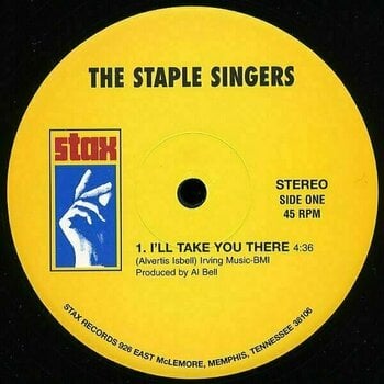 Vinyl Record The Staple Singers - Hit Singles (LP) - 3