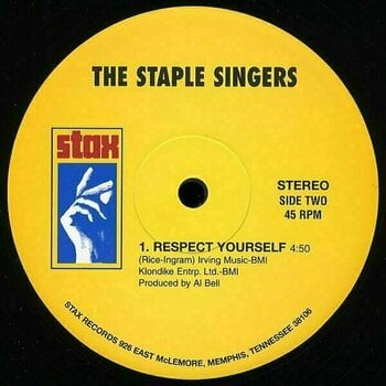 Disco de vinilo The Staple Singers - Hit Singles (LP) - 4