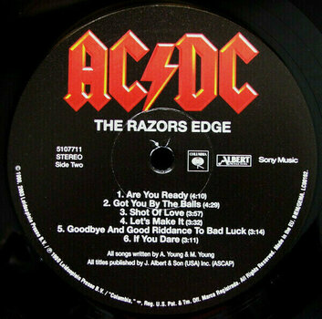 Vinyl Record AC/DC - Razor's Edge (Reissue) (LP) - 3