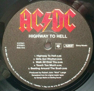 Vinyl Record AC/DC Highway To Hell (Reissue) (LP) - 2