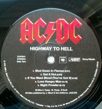 Vinyl Record AC/DC Highway To Hell (Reissue) (LP) - 3