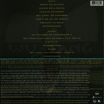 Vinyl Record Wu-Tang Clan Enter the Wu-Tang Clan (36 Chambers) (LP) - 2
