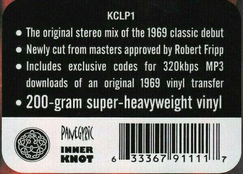 Vinyl Record King Crimson - In the Court of the Crimson King (LP) - 10