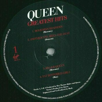 Vinyl Record Queen - Greatest Hits 1 (Remastered) (2 LP) - 2