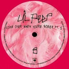 Vinyl Record Lil Peep - Come Over When You're Sober, Pt. 1 & Pt. 2 (Neon Pink & Black Coloured) (2 LP) - 3