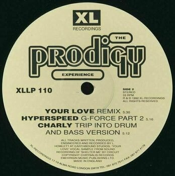 Disque vinyle The Prodigy - Experience (Vinyl 2 LP) - 3