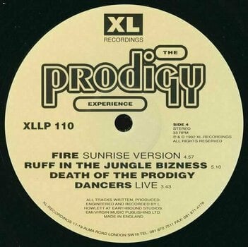 Vinyl Record The Prodigy - Experience (Vinyl 2 LP) - 5