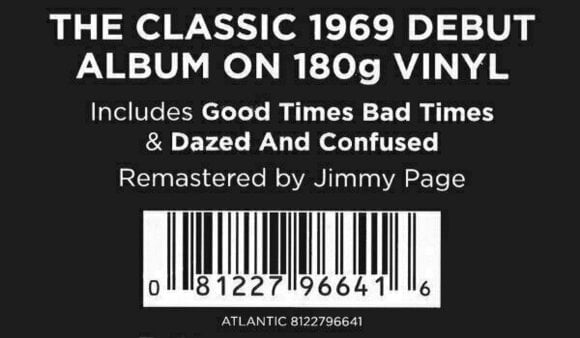 Vinyl Record Led Zeppelin - I (LP) - 5