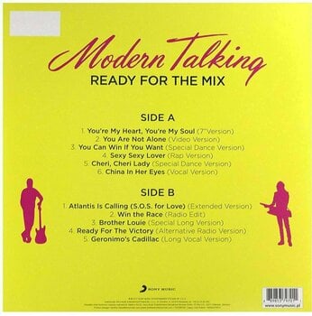 Vinylskiva Modern Talking - Ready For the Mix (LP) - 2