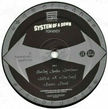 Vinyl Record System of a Down Toxicity (LP) - 2