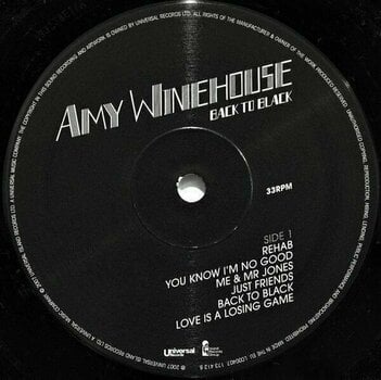 Disque vinyle Amy Winehouse - Back To Black (LP) - 4