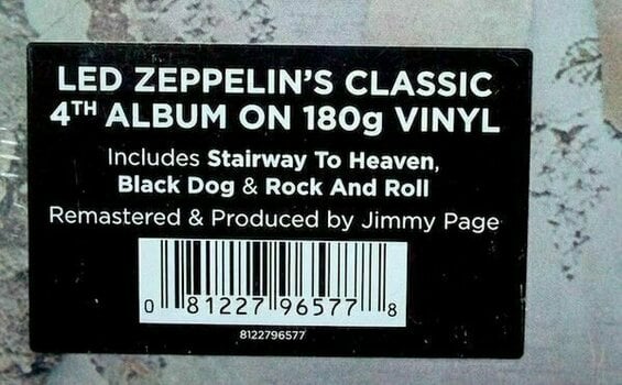 Vinylskiva Led Zeppelin - IV (LP) - 9