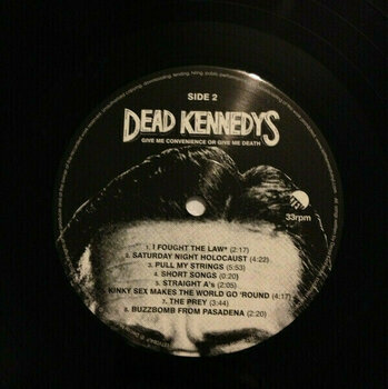 Vinyl Record Dead Kennedys - Give Me Convenience Or Give Me Death (LP) - 8