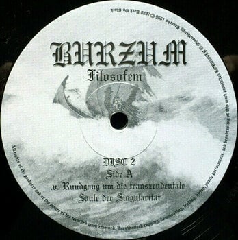 Vinyl Record Burzum - Filosofem (2 LP) - 4