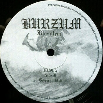 Vinyl Record Burzum - Filosofem (2 LP) - 5