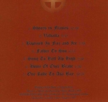 Vinyylilevy Bathory - Hammerheart (2 LP) - 3