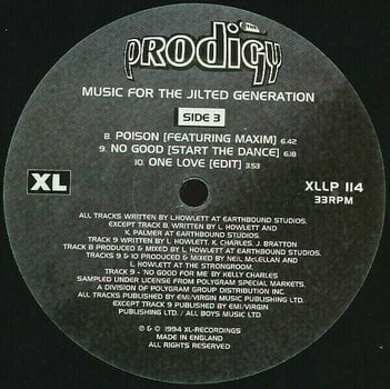 Disco de vinilo The Prodigy - Music For the Jilted Generation (Reissue) (2 LP) - 4