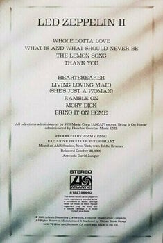 Vinyl Record Led Zeppelin - II (LP) - 8