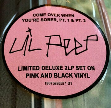 Disco de vinil Lil Peep - Come Over When You're Sober, Pt. 1 & Pt. 2 (Neon Pink & Black Coloured) (2 LP) - 15