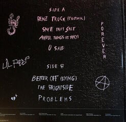 Vinyl Record Lil Peep - Come Over When You're Sober, Pt. 1 & Pt. 2 (Neon Pink & Black Coloured) (2 LP) - 5