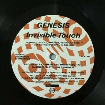Vinyl Record Genesis - Invisible Touch (LP) - 5