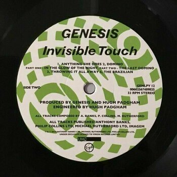 Vinyl Record Genesis - Invisible Touch (LP) - 6