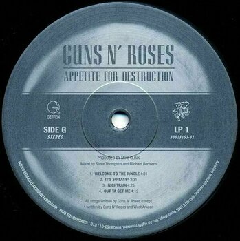 Disque vinyle Guns N' Roses - Appetite For Destruction (2 LP) - 2