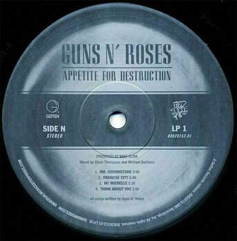 Vinyylilevy Guns N' Roses - Appetite For Destruction (2 LP) - 3