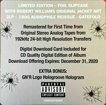 Disco de vinil Guns N' Roses - Appetite For Destruction (2 LP) - 10