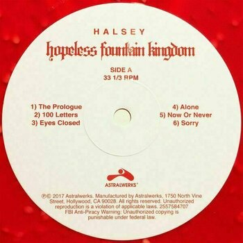 LP Halsey - Hopeless Fountain (Red & Yellow) (LP) - 8