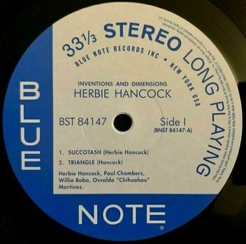 Vinyl Record Herbie Hancock - Inventions & Dimensions (LP) - 3
