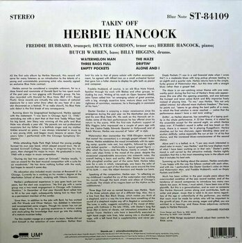 Disque vinyle Herbie Hancock - Takin' Off (LP) - 2