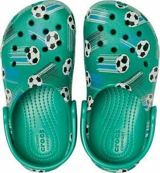 Детски обувки Crocs Preschool Classic Sport Ball Clog Deep Green 33-34 - 4