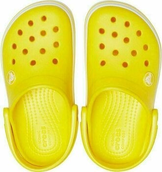Buty żeglarskie dla dzieci Crocs Kids' Crocband Clog Lemon 28-29 - 4