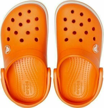 Buty żeglarskie dla dzieci Crocs Kids' Crocband Clog Orange 20-21 - 4