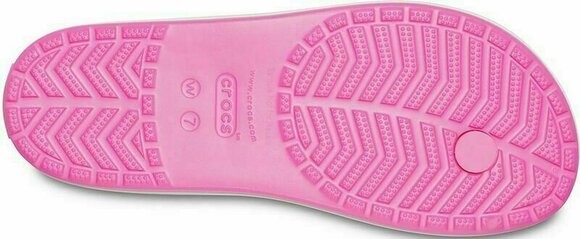 Womens Sailing Shoes Crocs Crocband Flip Electric Pink 34-35 - 6